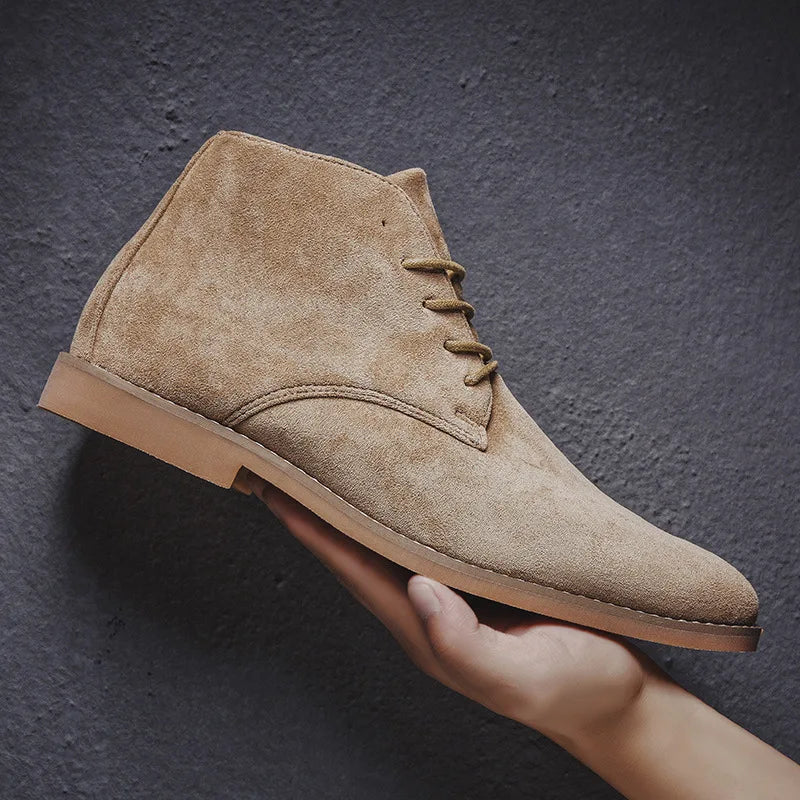 Men's Suede Boots: Style 2025 | Sebast SOLANORDI Shoes