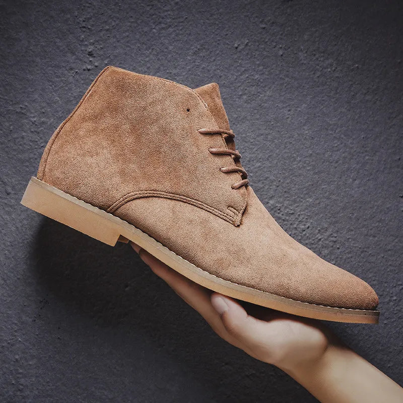 Men's Suede Boots: Style 2025 | Sebast SOLANORDI Shoes