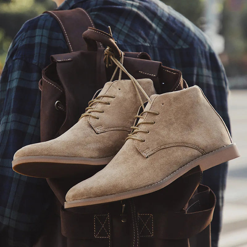 Men's Suede Boots: Style 2025 | Sebast SOLANORDI Shoes