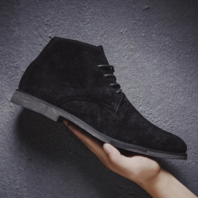 Men's Suede Boots: Style 2025 | Sebast SOLANORDI Shoes