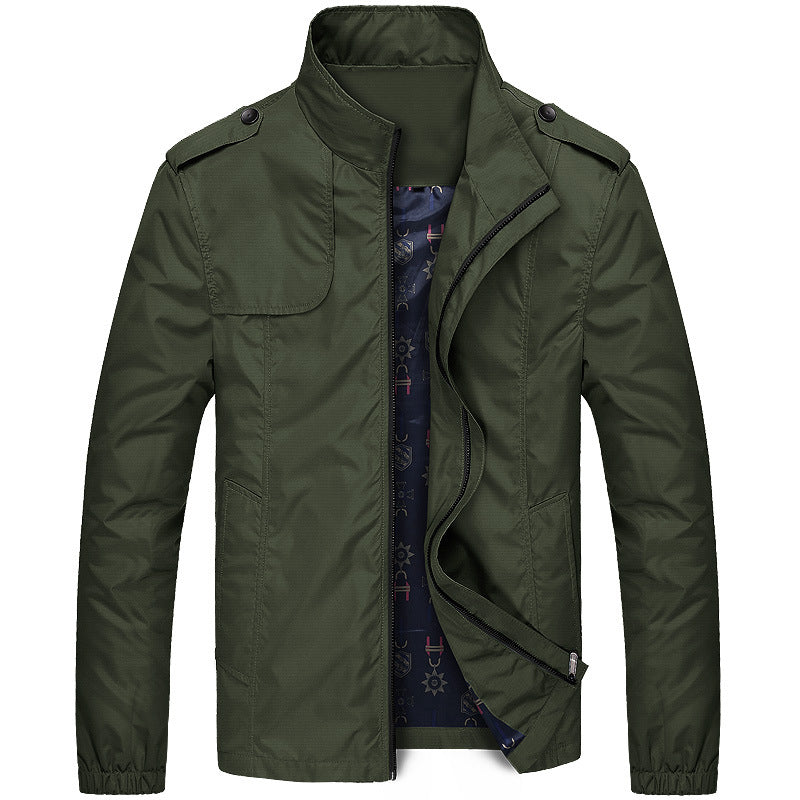 Men's Bomber Jacket with Zip | Milan Solanordi Men