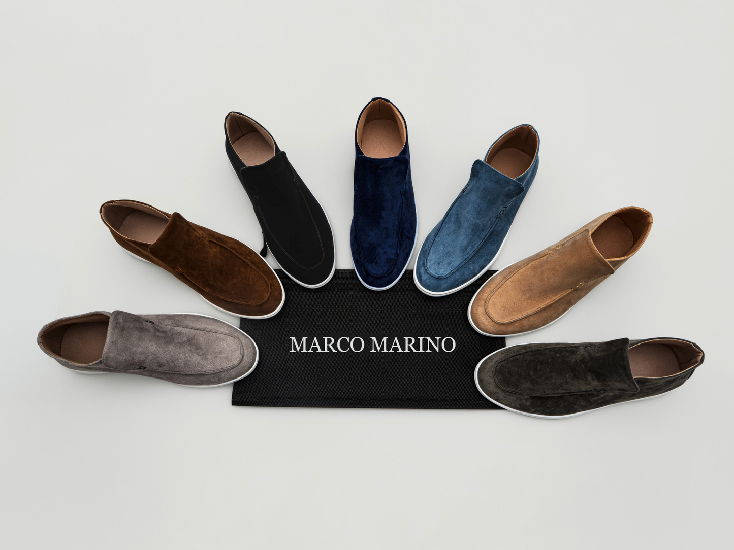 Mocassin haut marron d'argent ancien