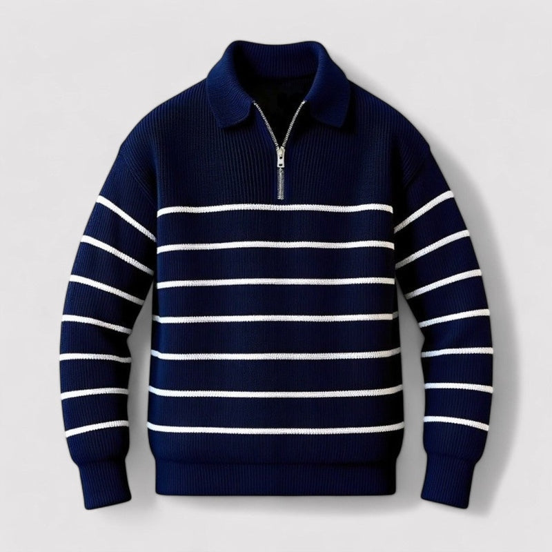 Old Money Quarter Zip Sweater | Nellin SOLANORDI Sweater