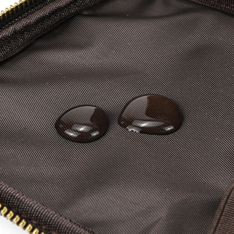 Premium Leather Travel Cosmetic Bag with Large Capacity | Manlius SOLANORDI Leather cosmetic bag