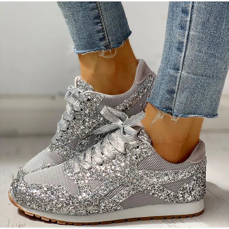 Sparkling Ladies' Sneakers | Emerie SOLANORDI Shoes