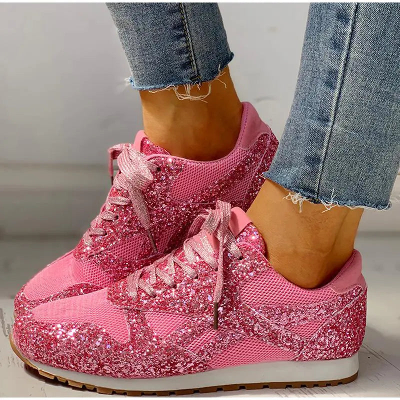 Sparkling Ladies' Sneakers | Emerie SOLANORDI Shoes