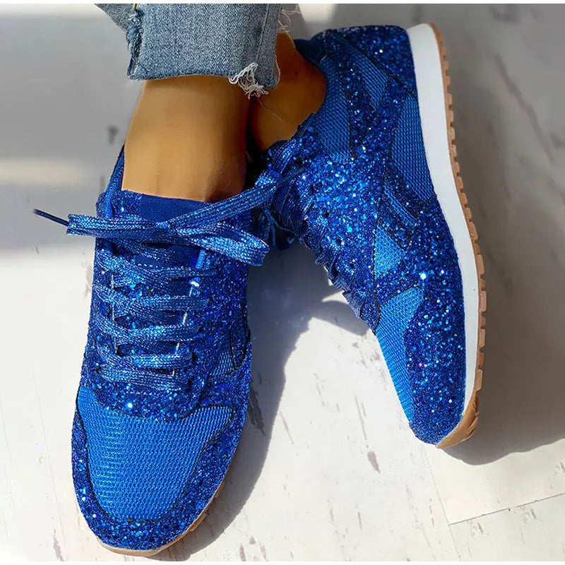 Sparkling Ladies' Sneakers | Emerie SOLANORDI Shoes