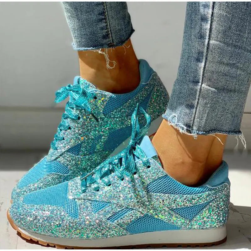 Sparkling Ladies' Sneakers | Emerie SOLANORDI Shoes