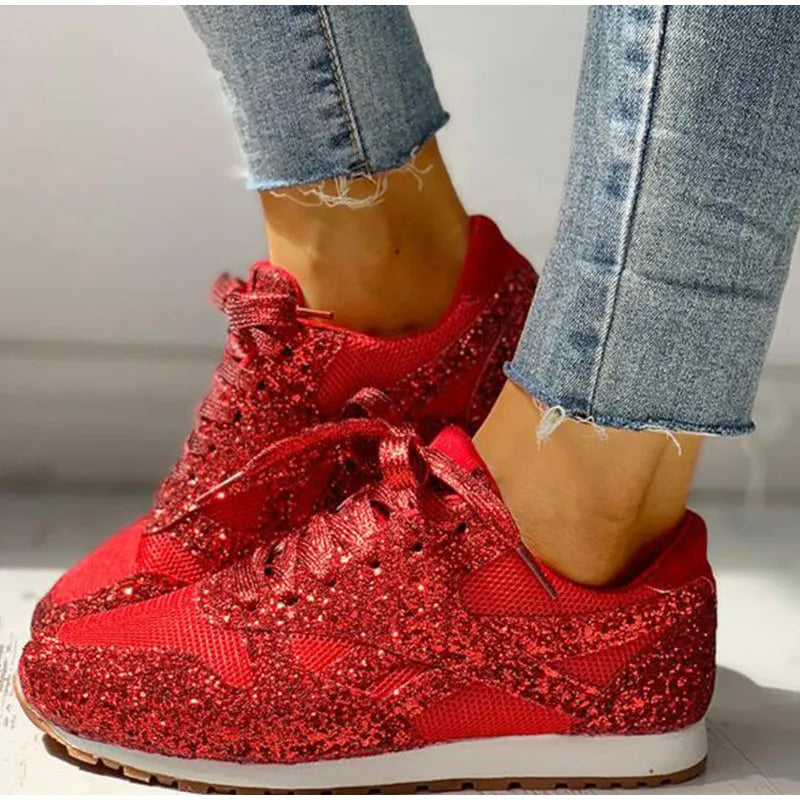 Sparkling Ladies' Sneakers | Emerie SOLANORDI Shoes