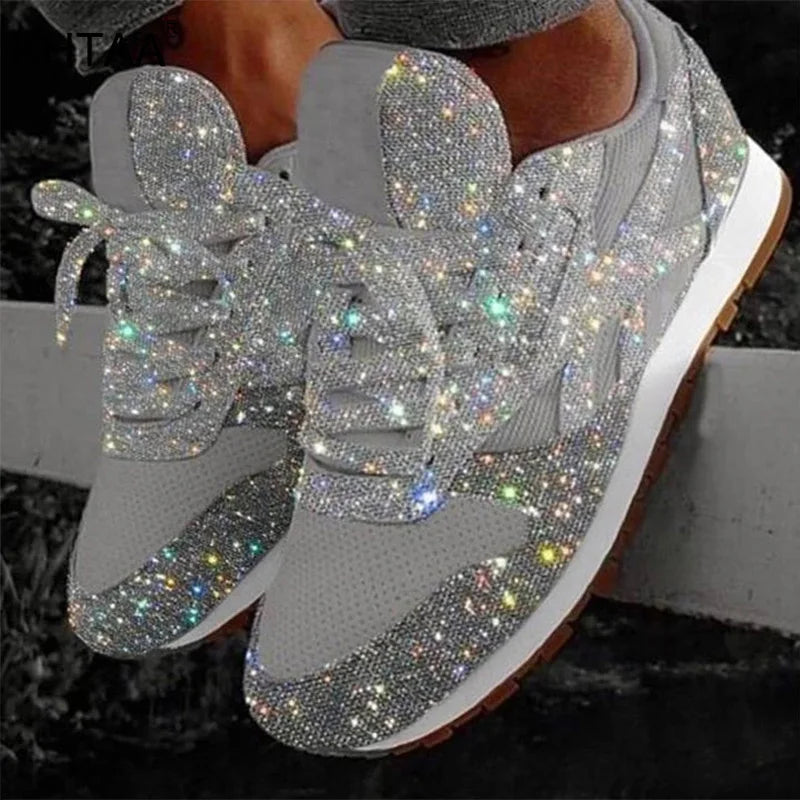 Sparkling Ladies' Sneakers | Emerie SOLANORDI Shoes