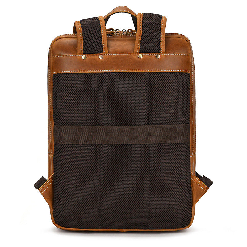 Vintage Genuine Leather Backpack - Men's & Women's Travel Bag | Omondi SOLANORDI Backpack
