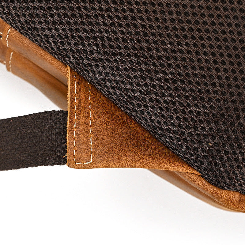 Vintage Genuine Leather Backpack - Men's & Women's Travel Bag | Omondi SOLANORDI Backpack