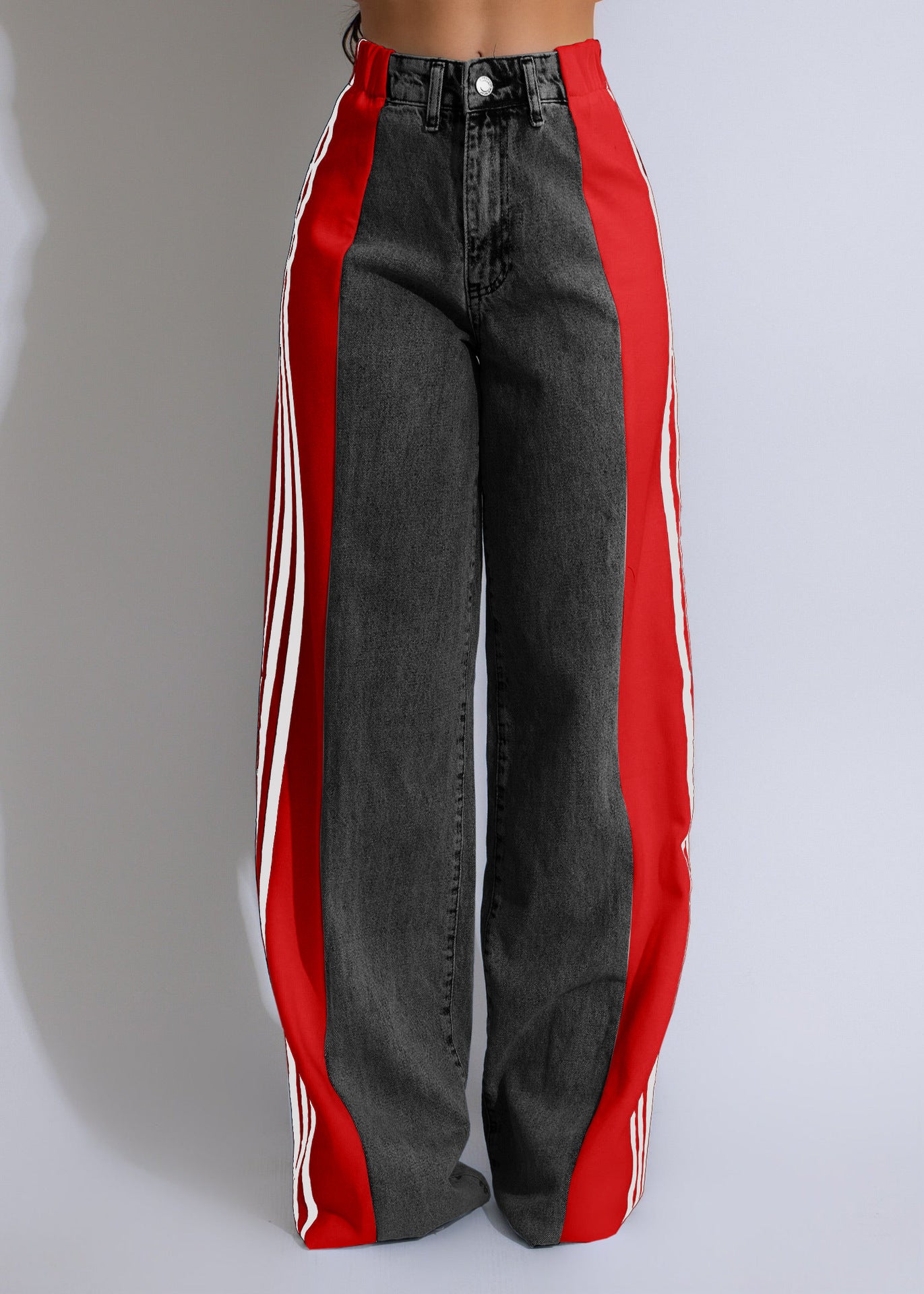 Jeans à jambes larges Taia