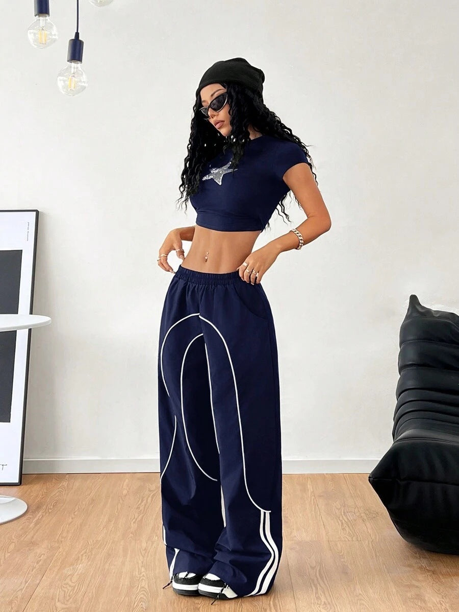 Pantalons de design personnalisé de style urbain haute couture
