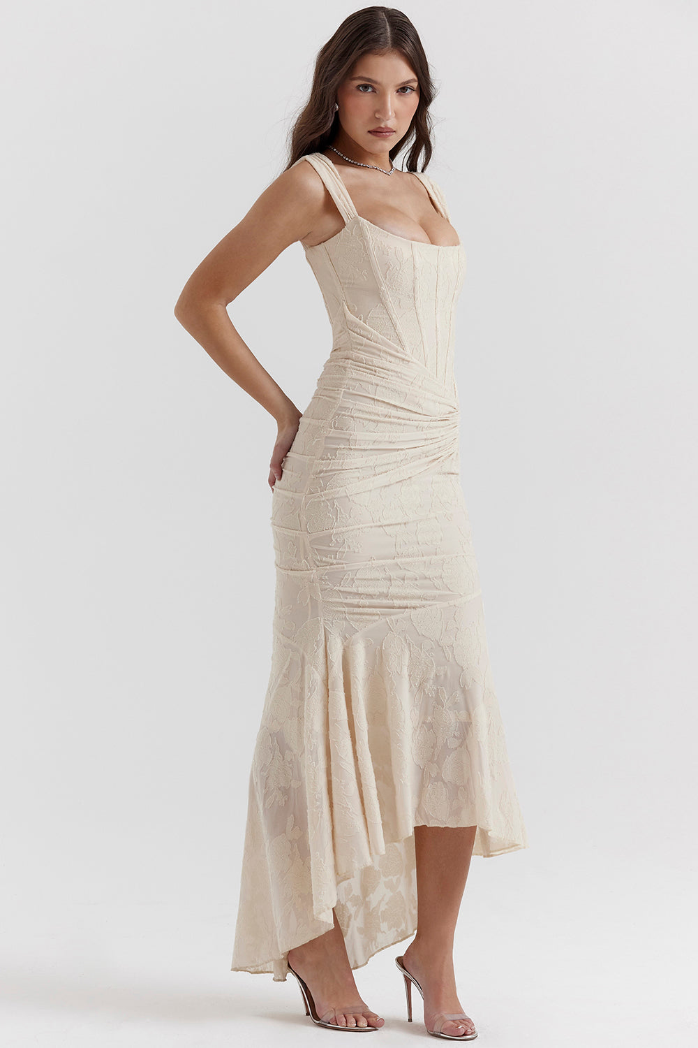 Robe flatteuse à taille pour chaque occasion | Tia Blossom Elegance