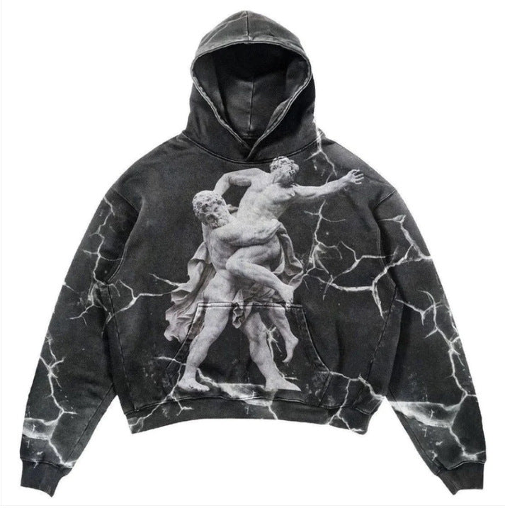 Sweat à capuche vintage