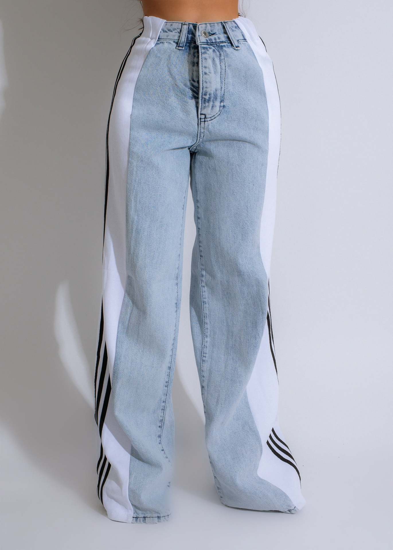 Jeans à jambes larges Taia