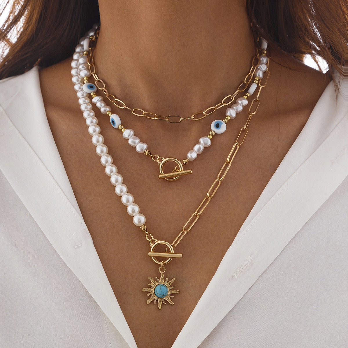 Collier de perles Emy