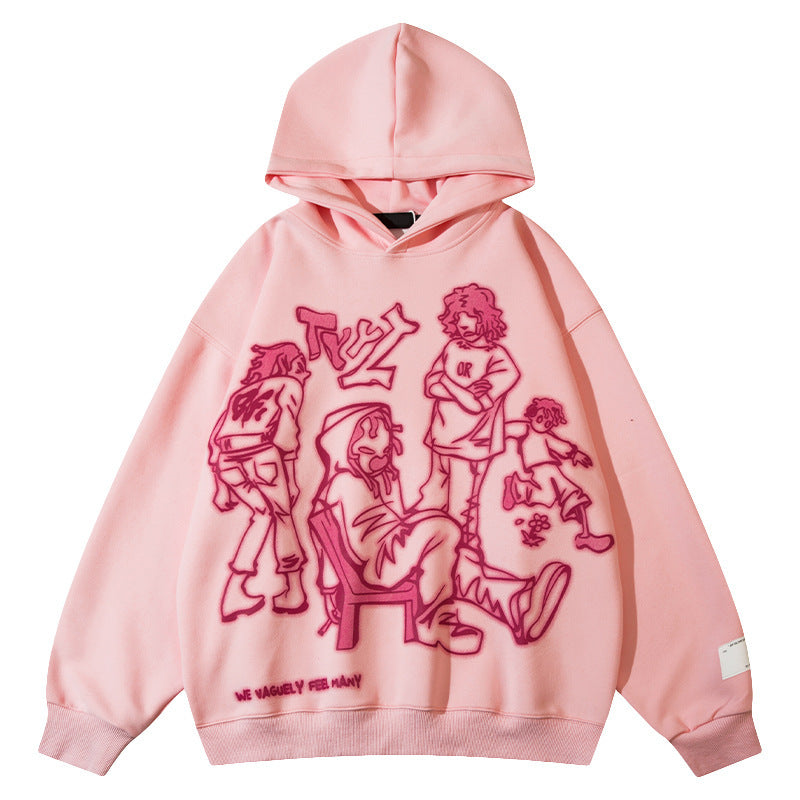 Sweat à capuche Graffi Couples