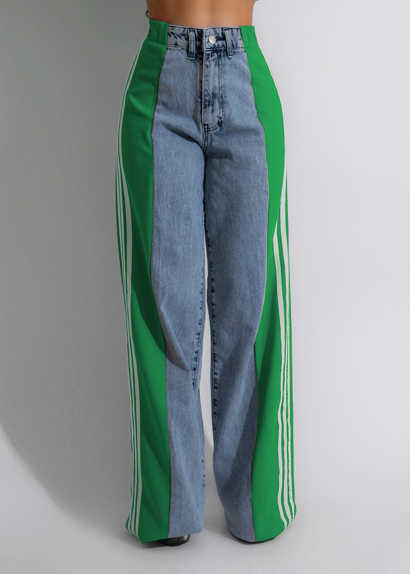 Jeans à jambes larges Taia