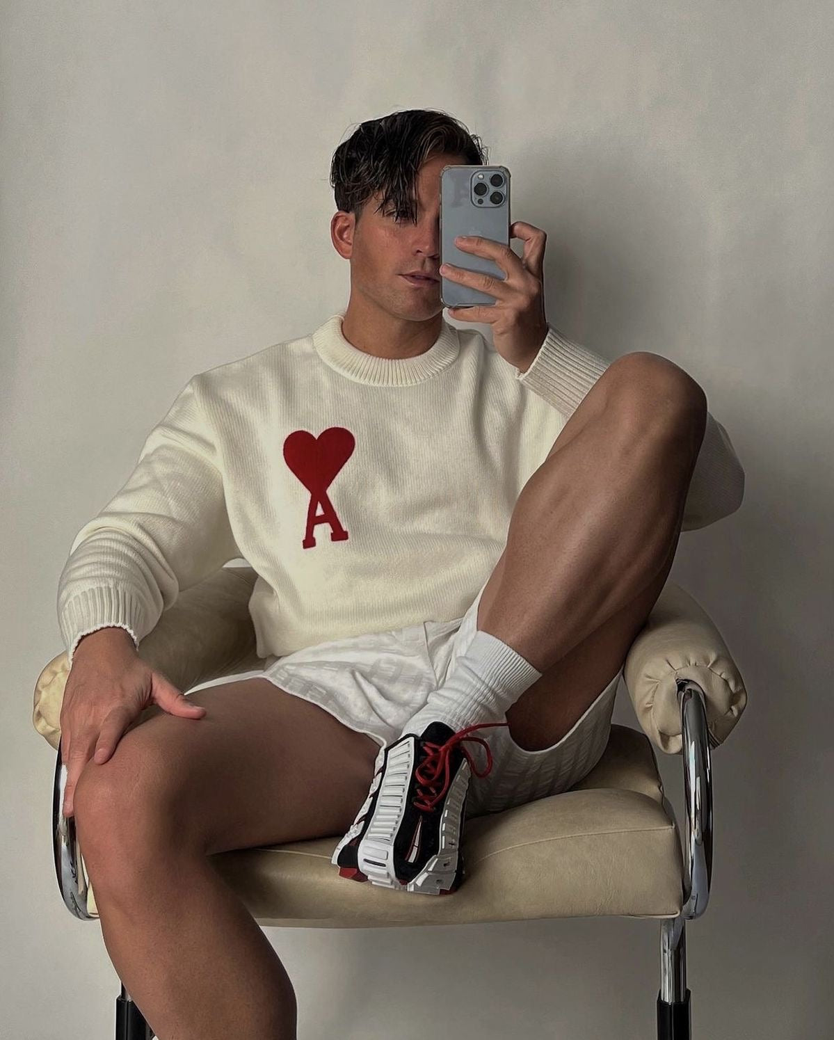 Pull Cœur Classique