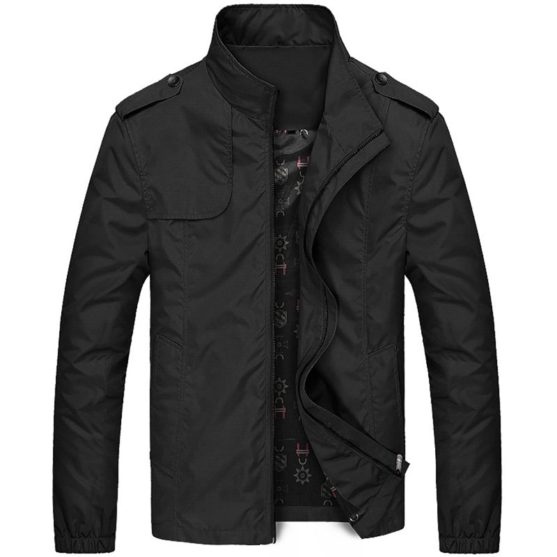 Men's Bomber Jacket with Zip | Milan Solanordi Men