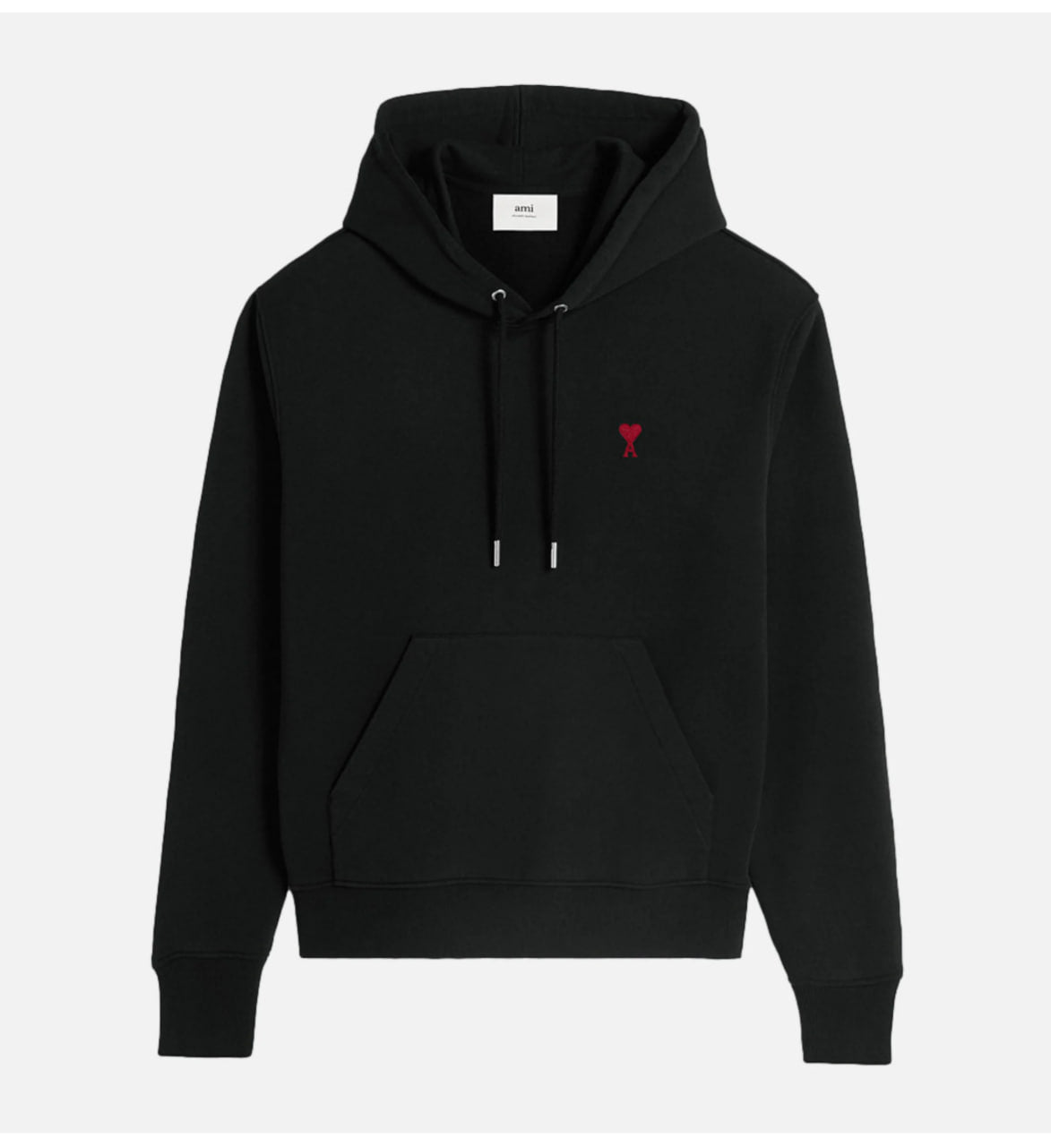 HOODIE COEUR ROUGE UNISEXE