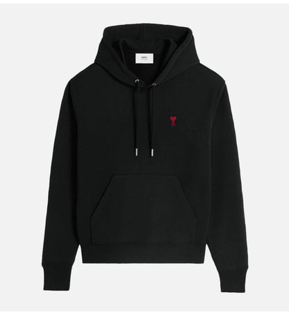 HOODIE COEUR ROUGE UNISEXE