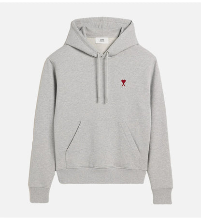 HOODIE COEUR ROUGE UNISEXE
