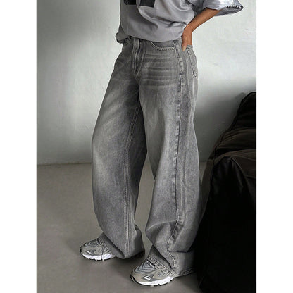 Loose Spring And Autumn Long High Waist Drooping Fashion Fashion Pants