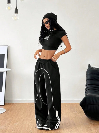Pantalons de design personnalisé de style urbain haute couture