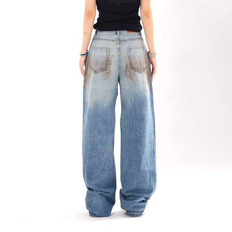 Jeans personnalisés et mode rétro américaine pour femmes