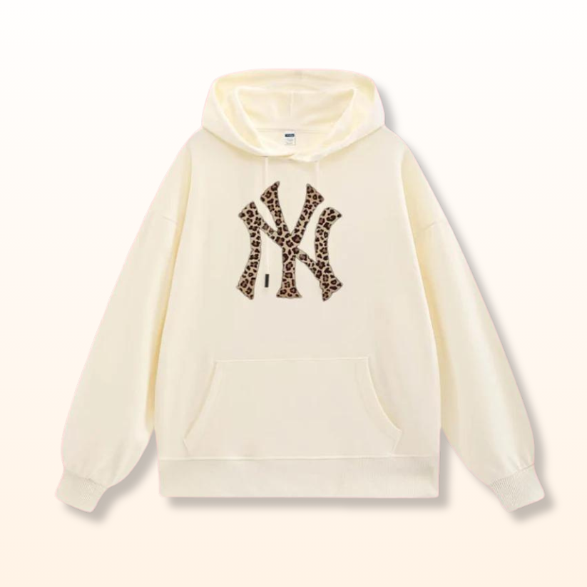 Sweat à capuche léopard NY | LIMITÉ
