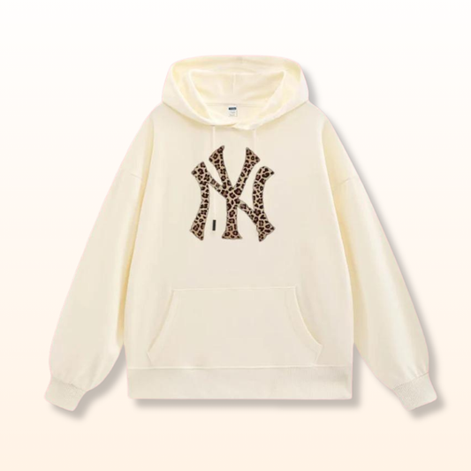 Sweat à capuche léopard NY | LIMITÉ