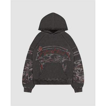 Pull à capuche décontracté pour femmes