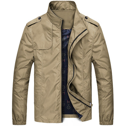 Men's Bomber Jacket with Zip | Milan Solanordi Men