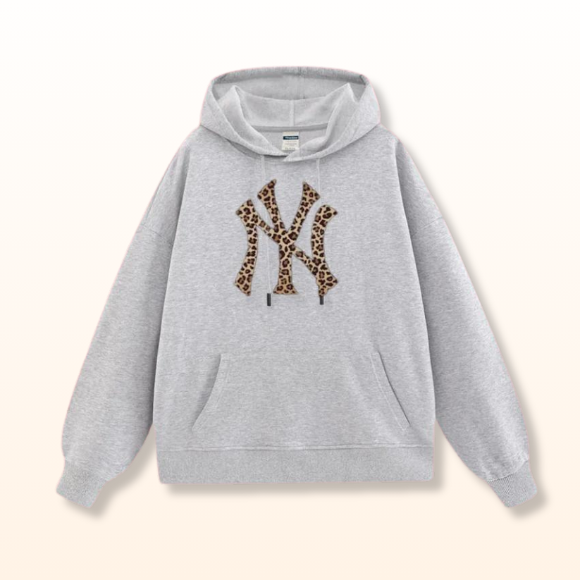 Sweat à capuche léopard NY | LIMITÉ