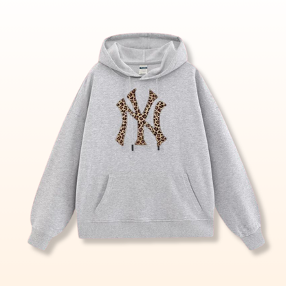 Sweat à capuche léopard NY | LIMITÉ