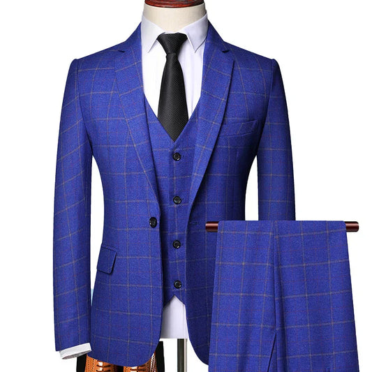 Men's 3-piece set for office, wedding, casual suit | Nekola Solanordi Man