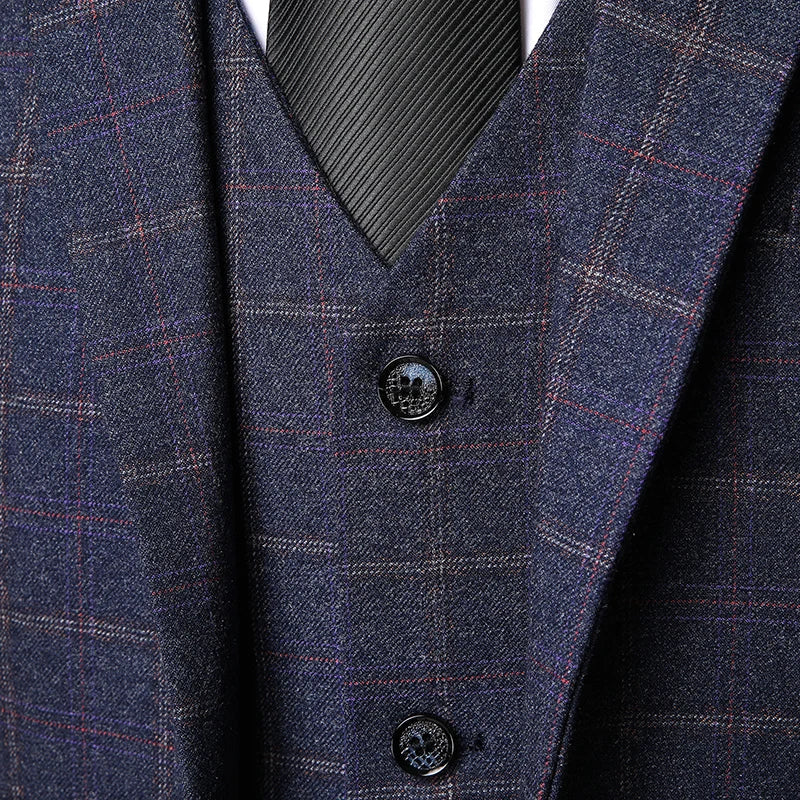 Men's 3-piece set for office, wedding, casual suit | Nekola Solanordi Man