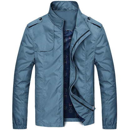 Men's Bomber Jacket with Zip | Milan Solanordi Men