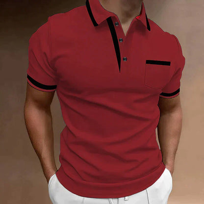 Men's Polo Shirt with Buttons | Bertram Solanordi Polo