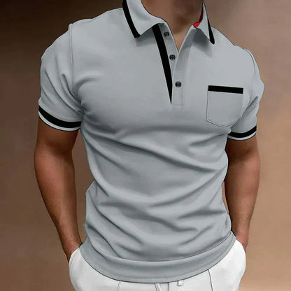 Men's Polo Shirt with Buttons | Bertram Solanordi Polo