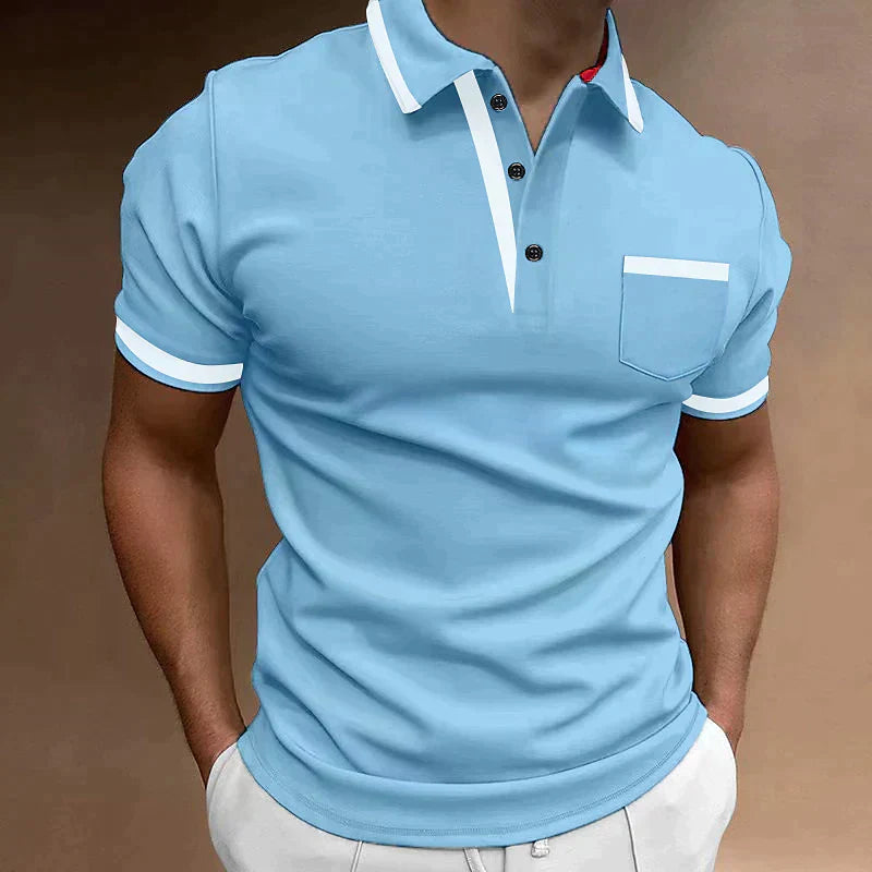 Men's Polo Shirt with Buttons | Bertram Solanordi Polo