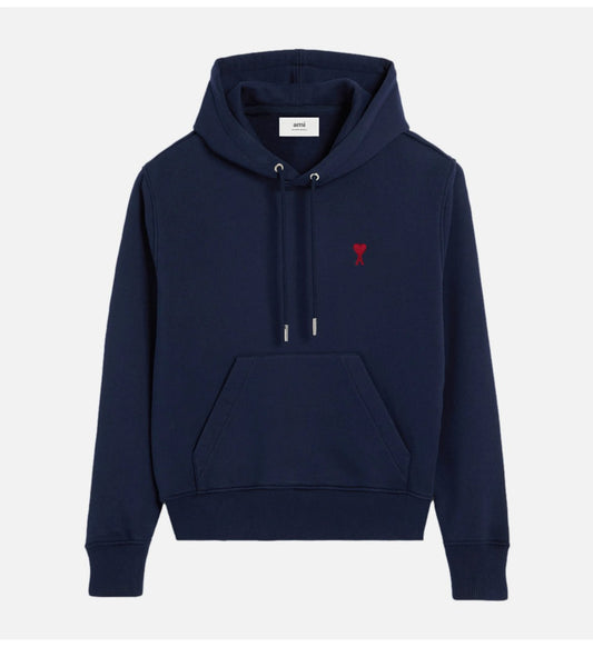 HOODIE COEUR ROUGE UNISEXE